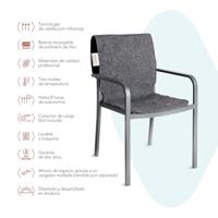 Stoelhoes verwarmd montandor infrarood grijs - thumbnail