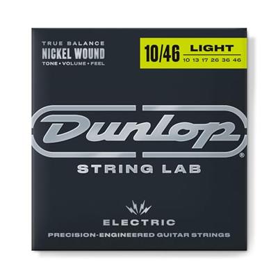Dunlop DEN1046 Electric Nickel Light 10-46 snarenset