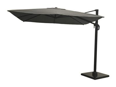 Nesling Coolfit zweefparasol Plus antraciet 3 x 3 meter Nesling Coolfit zweefparasol Plus antraciet 3 x 3 meter