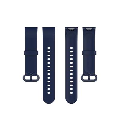 Classic siliconen sportbandje - Donkerblauw - Xiaomi Mi Watch Lite / Redmi Watch Classic siliconen sportbandje - Donkerblauw - Xiaomi Mi Watch Lite / Redmi Watch