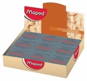 Kneedgum maped display 16 stuks zwart Kneedgum maped display 16 stuks zwart