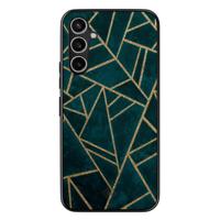 Samsung Galaxy A34 hoesje - Blue shapes - thumbnail