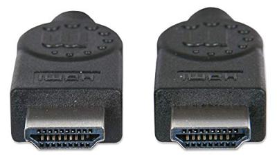 Manhattan 308816 HDMI-kabel HDMI Aansluitkabel HDMI-A-stekker, HDMI-A-stekker 1.00 m Zwart Manhattan 308816 HDMI-kabel HDMI Aansluitkabel HDMI-A-stekker, HDMI-A-stekker 1.00 m Zwart