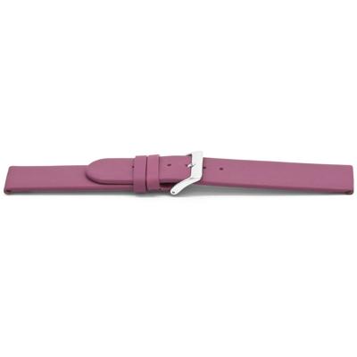 Horlogeband Universeel G707 Leder Roze 20mm