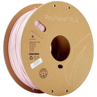 Polymaker 70867 PolyTerra PLA Filament PLA kunststof Gering kunststofgehalte 1.75 mm 1000 g Pastelroze 1 stuk(s) Polymaker 70867 PolyTerra PLA Filament PLA kunststof Gering kunststofgehalte 1.75 mm 1000 g Pastelroze 1 stuk(s)
