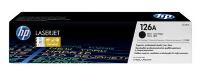 HP 126A originele zwarte LaserJet toner (CE310A) voor HP LaserJet Pro 100 kleuren MFP M175 / 200 kleuren MFP M275 / CP1025 - thumbnail