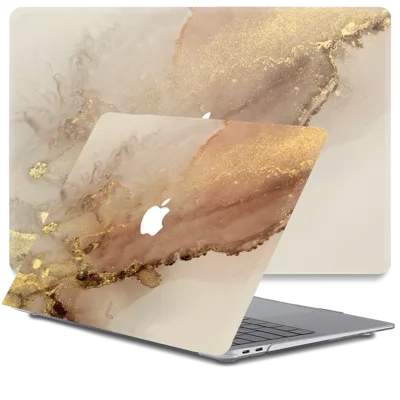 Lunso MacBook Air 13 inch (2010-2017) cover hoes - case - Sweet Caramel