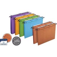 L&apos;Oblique hangmappen voor laden AZO tussenafstand 380 mm, bodem 30 mm, oranje - thumbnail