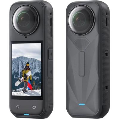 Telesin lens guards voor Insta360 X5 - krasvast acrylglas met waterdichte coating