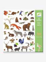 160 stickers Faune DJECO groen - thumbnail