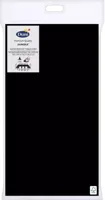 Duni tafelkleed zwart 138x220cm - thumbnail