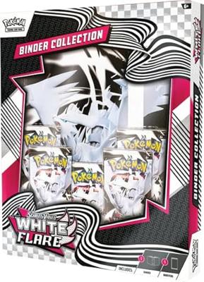 Pokemon TCG Scarlet & Violet - White Flare Binder Collection Pokemon TCG Scarlet & Violet - White Flare Binder Collection