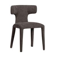 WOOOD Eetkamerstoel 'Permit' Geweven, kleur Espresso - thumbnail