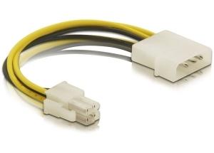 DeLOCK Molex 4pin male > 4-Pin male kabel
