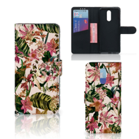 Nokia 3.2 Hoesje Flowers - thumbnail