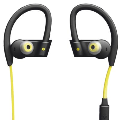 Jabra Sport Coach Wireless in-ear hoofdtelefoon (stereo-headset, Bluetooth 4.0, NFC, handsfree-functie) geel