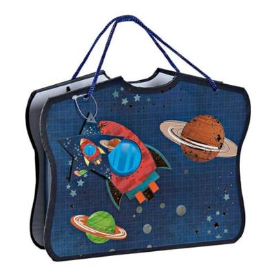 Dagboek met Accessoires DKD Home Decor Blauw 23 x 5 x 18,3 cm