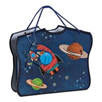 Dagboek met Accessoires DKD Home Decor Blauw 23 x 5 x 18,3 cm - thumbnail