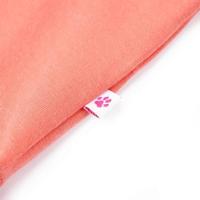 Kindershirt 140 koraalkleurig - thumbnail