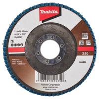 Makita Accessoires Lamellenschuurschijf 115mm Z40 - D-63747 D-63747 - thumbnail