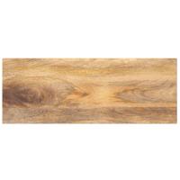 Tafelblad rechthoekig 70x40x3,8 cm massief mangohout - thumbnail