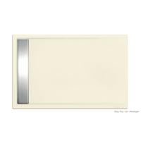 Douchevloer Xenz Easy Tray | 110x80 cm | Incl.Gootcover en Afvoersifon | Acryl | Rechthoek | Pergamon glans - thumbnail