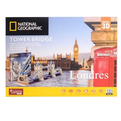 3D Puzzel - Tower Bridge - Constructiespel - EXPLORA - 120 stukjes - Vanaf 8 jaar