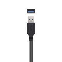 Verlengkabel USB Aisens A105-0525 Zwart 5 m (1 Stuks) - thumbnail