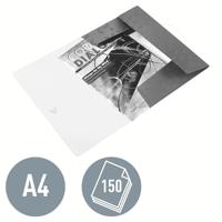 Leitz WOW elastomap met 3 kleppen, uit PP, ft A4, paars - thumbnail