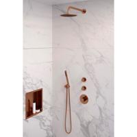 Copper Edition thermostatische inbouw regendouche SET 03 - thumbnail