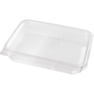 Bak | PP | 750ml | incl. Deksel | kilobak | 183x134x45mm | transparant | 150 stuks