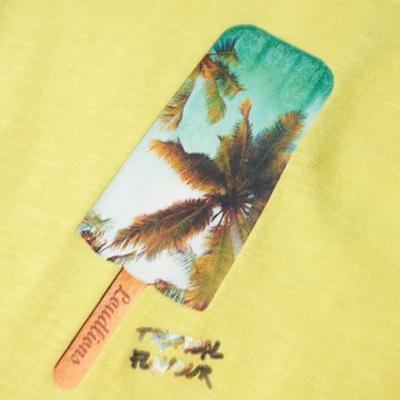 Kindershirt 92 geel Kindershirt 92 geel