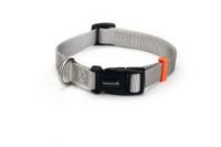 Beeztees uni - halsband hond - lichtgrijs - 20-30 cm x 10 mm - thumbnail