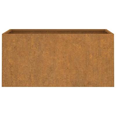 VidaXL Plantenbak 62x30x29 cm cortenstaal VidaXL Plantenbak 62x30x29 cm cortenstaal