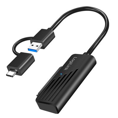LogiLink USB 3.2 Gen 1 (USB 3.0) Adapter [1x 1x USB-A - 1x 1x USB-C] AU0062 20 cm
