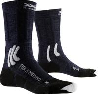 X-Socks wandelsokken Trek X wol/nylon zwart/wit - thumbnail