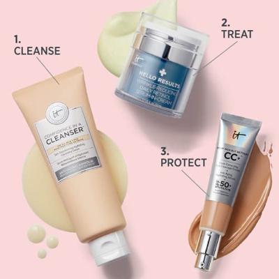 IT Cosmetics Hello Results Face Care Retinol Anti-Aging Crea Gerichte behandeling 50 ml IT Cosmetics Hello Results Face Care Retinol Anti-Aging Crea Gerichte behandeling 50 ml