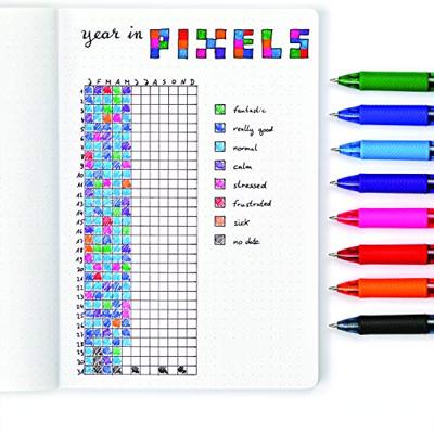 Gelschrijver pentel bl107 energel-x m lichtblauw | 12 stuks