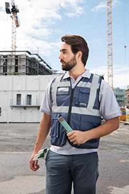 Korntex KX802 Executive Multifunctional Safety Vest Berlin - Signal Yellow - XL