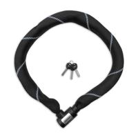 Lynx kettingslot art-2 110 cm x 8.3 mm nylon hoes zwart op kaart - thumbnail