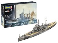 Revell 1/1200 Battleship HMS Duke of York - thumbnail