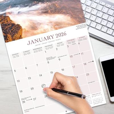 Ireland Calendar 2026 Square Travel Wall Calendar - 16 Month
