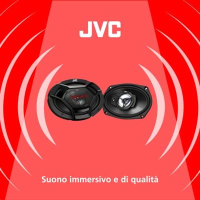JVC CS-DR6930 3-weg triaxiale inbouwluidspreker 500 W Inhoud: 1 paar JVC CS-DR6930 3-weg triaxiale inbouwluidspreker 500 W Inhoud: 1 paar