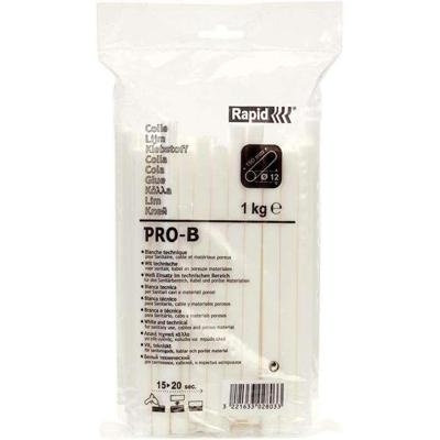 Rapid Lijmpatronen PRO-B, Wit Ø12mm 1kg