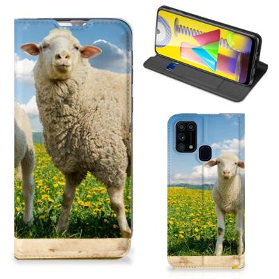 Samsung Galaxy M31 | Hoesje maken | Schaap en Lammetje Samsung Galaxy M31 | Hoesje maken | Schaap en Lammetje
