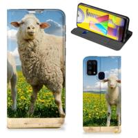 Samsung Galaxy M31 | Hoesje maken | Schaap en Lammetje - thumbnail
