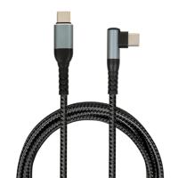 iBox IKUTC100 USB-kabel USB 2.0 2 m USB C Zwart - thumbnail