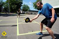 Racquet Set Schildkröt Street Raquet Zwart - thumbnail