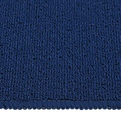 VidaXL Trapmatten 15 st anti-slip rechthoekig 75x20 cm marineblauw