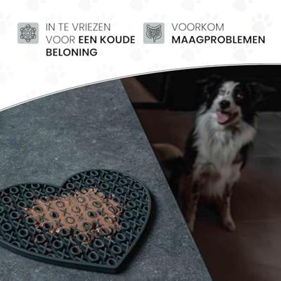 Eat Slow Live Longer Lick Mat Lovely Grey